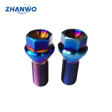 پیچ و مهره چرخ تیتانیومی